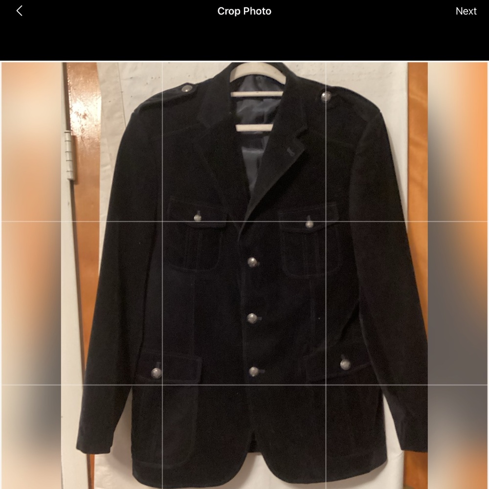 INSEARCH FINE TAILORING VELVET JACKET SZ L